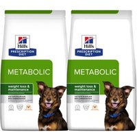 Hill's Prescription Diet Metabolic Huhn 2x12 kg von Hills