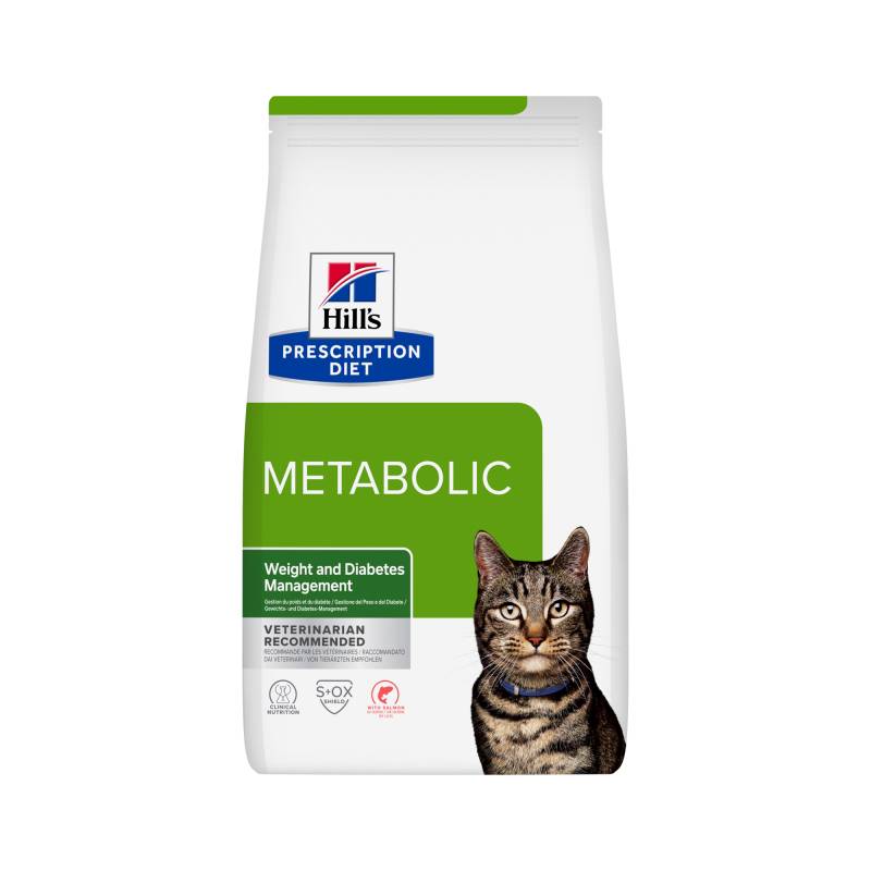 Hill's Prescription Diet Metabolic Weight Management - Feline - 8 kg - Lachs von Hills