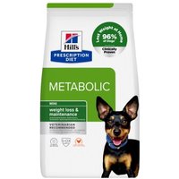 Hill's Prescription Diet Metabolic Weight Management Mini mit Huhn 2x6 kg von Hills