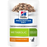 Hill's Prescription Diet Metabolic Weight Management mit Huhn Geflügel 12x85 g von Hills