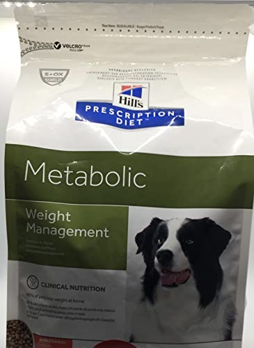 Hill's Prescription Diet Trockenfutter für Hunde Canine Metabolic, 12kg von Hills