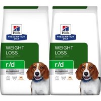 Hill's Prescription Diet Weight Reduction r/d mit Huhn 2x10 kg von Hills