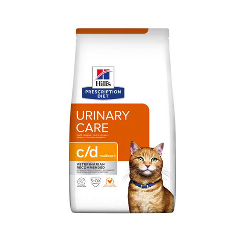 Hill's Prescription Diet c/d Multicare Katzenfutter - Frischebeutel - Huhn - 12 x 85 g von Hills