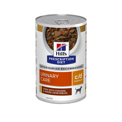 Hill's Prescription Diet c/d Multicare Ragout Hundefutter - Dosen - 12 x 354 g von Hills
