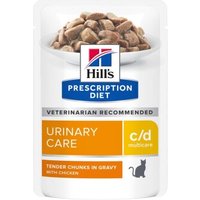 Hill's Prescription Diet c/d Multicare Urinary Care Geflügel 24x85 g von Hills