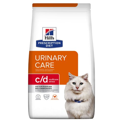 Hill's Prescription Diet c/d Urinary Care - Stress - Feline - Huhn - 3 kg von Hills
