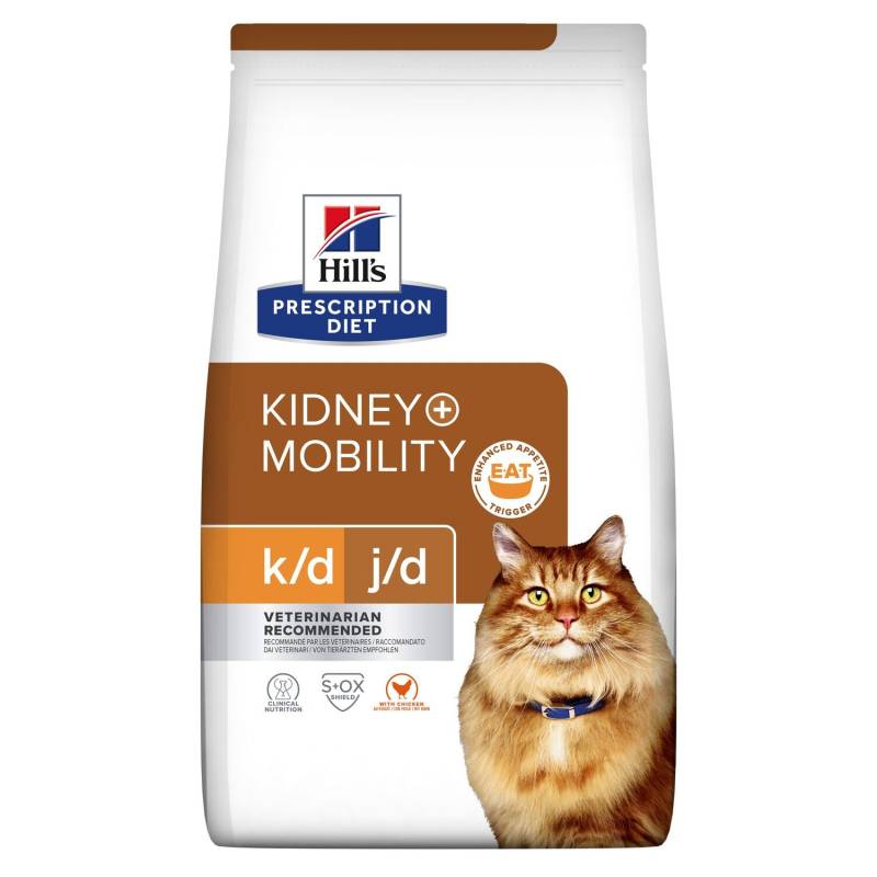 Hill's Prescription Diet k/d + Mobility - Feline - 2 x 3 kg von Hills