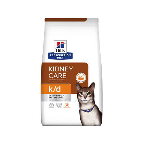 Hill's Prescription Diet k/d Kidney Care Katzenfutter - Huhn - 1,5 kg von Hills