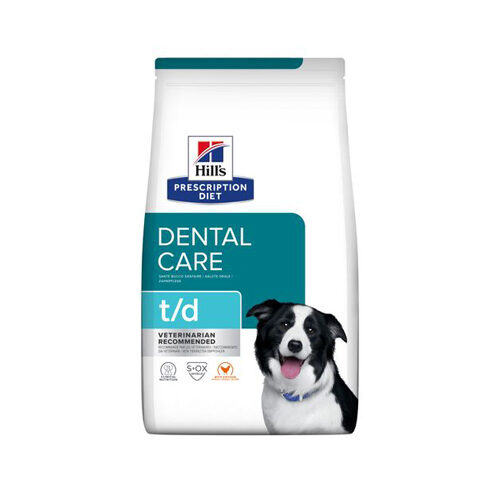 Hill's Prescription Diet t/d Dental Care Hundefutter - 10 kg von Hills