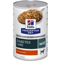 Hill's Prescription Diet w/d mit Huhn 12x370 g von Hills