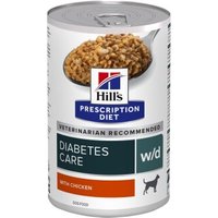 Hill's Prescription Diet w/d mit Huhn 48x370 g von Hills