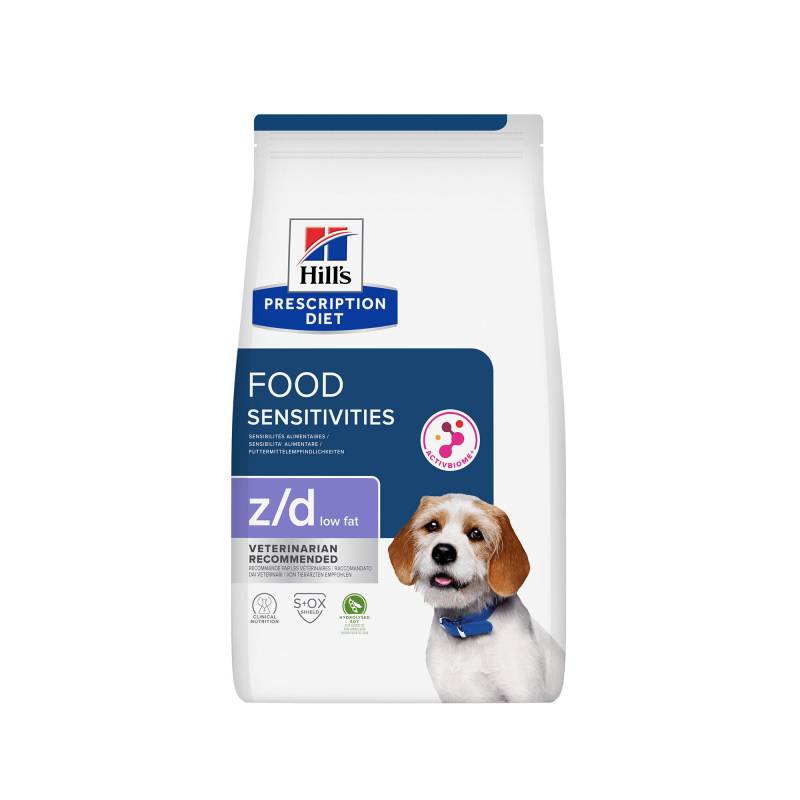 Hill's Prescription Diet z/d Low Fat Food Sensitivities - 1,5 kg von Hills