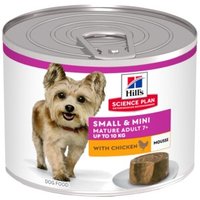 Hill's Science Plan 7+ Small & Mini mit Huhn, Mousse 12x200 g von Hills