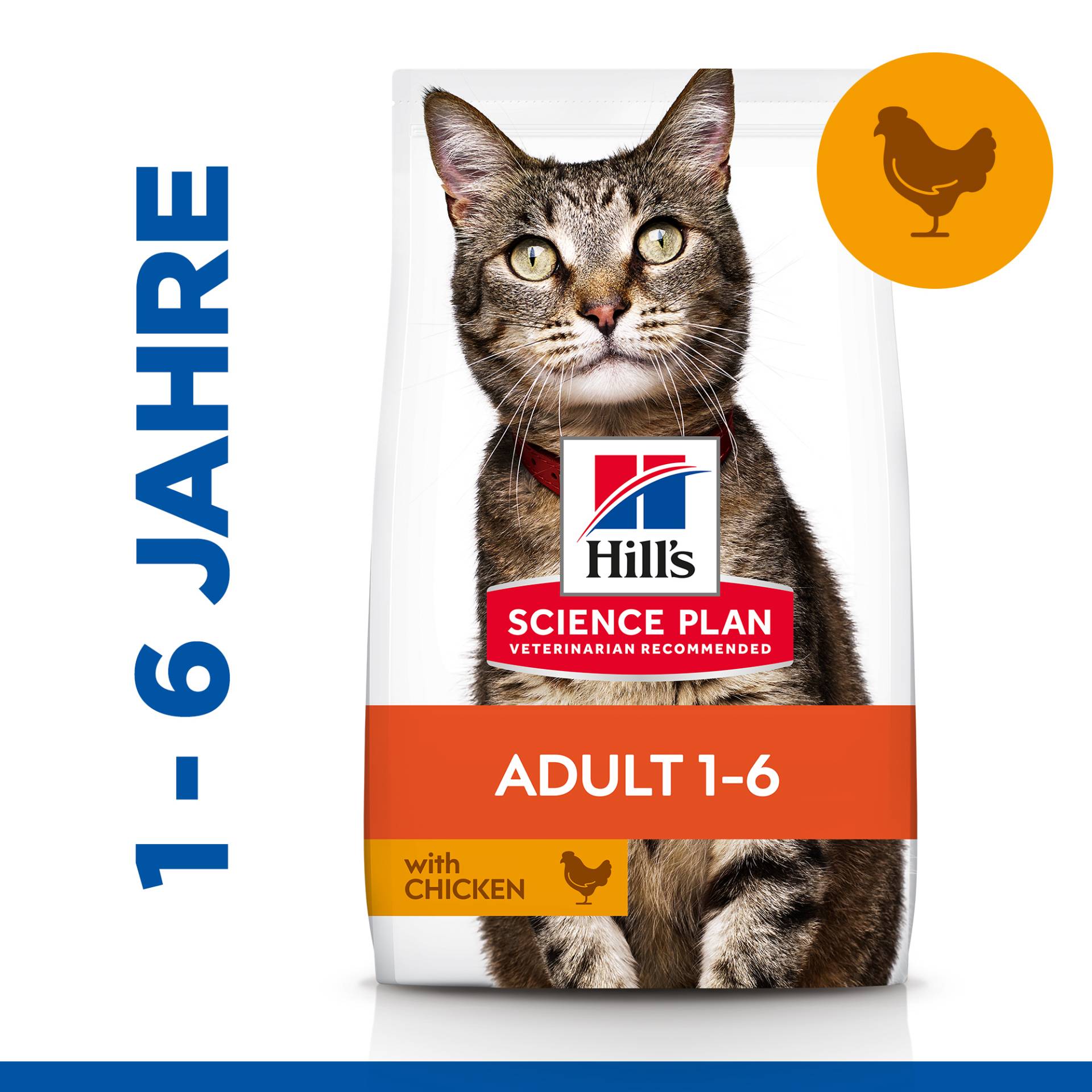 Hill's Science Plan Adult Katzenfutter - Huhn - 1,5 kg von Hills