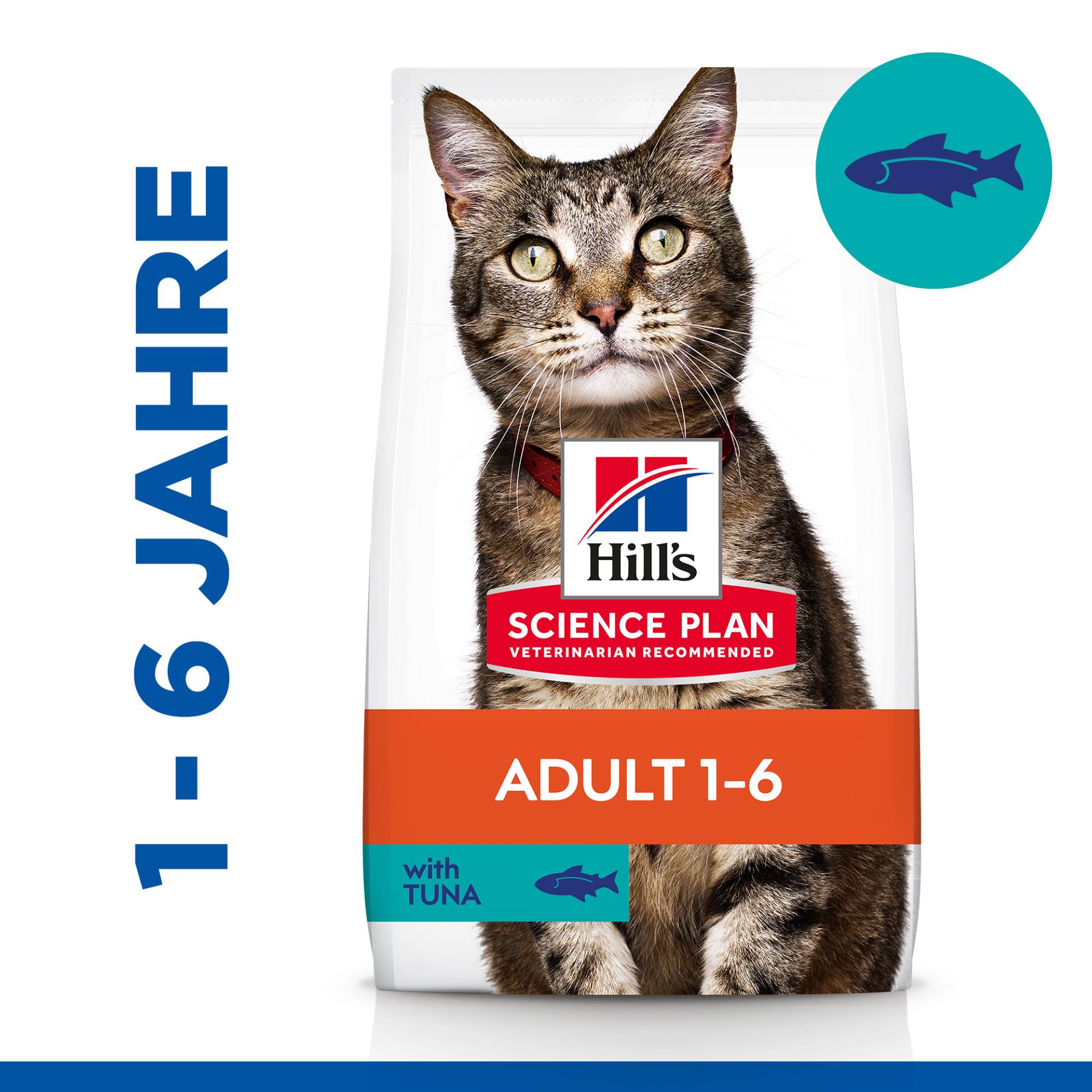 Hill's Science Plan Adult Katzenfutter - Thunfisch - 1,5 kg von Hills