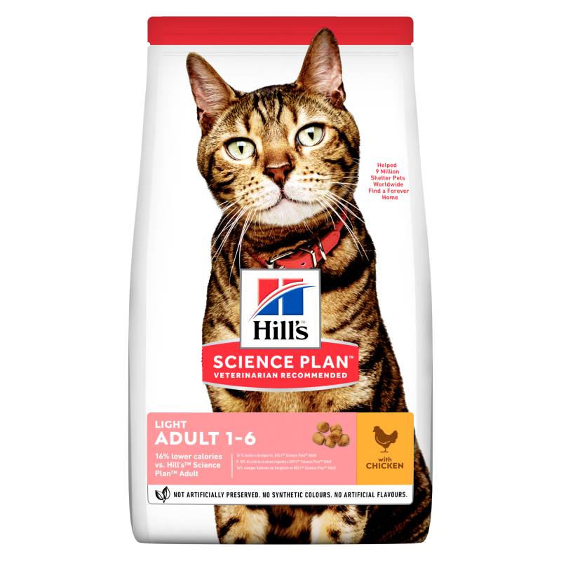 Hill's Science Plan Adult - Light - Huhn - 10 kg Hill's Science Plan Adult - Light - Huhn - 10 kg von Hills