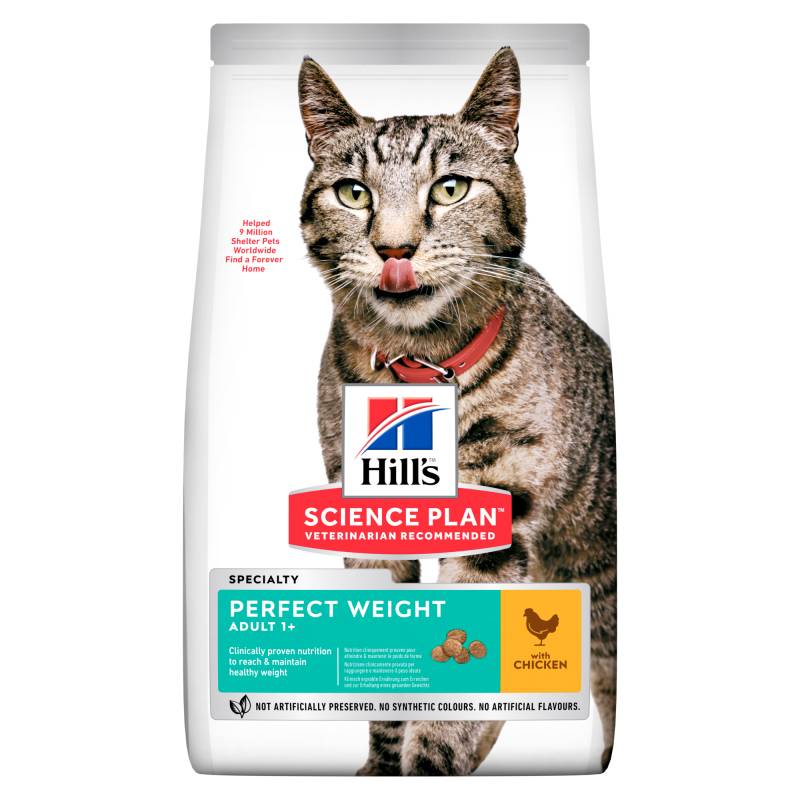 Hill's Science Plan Adult Perfect Weight Katzenfutter - 2,5 kg von Hills