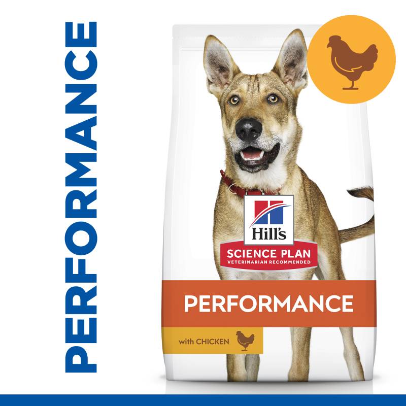 Hill's Science Plan Adult Performance Hundefutter - 14 kg von Hills