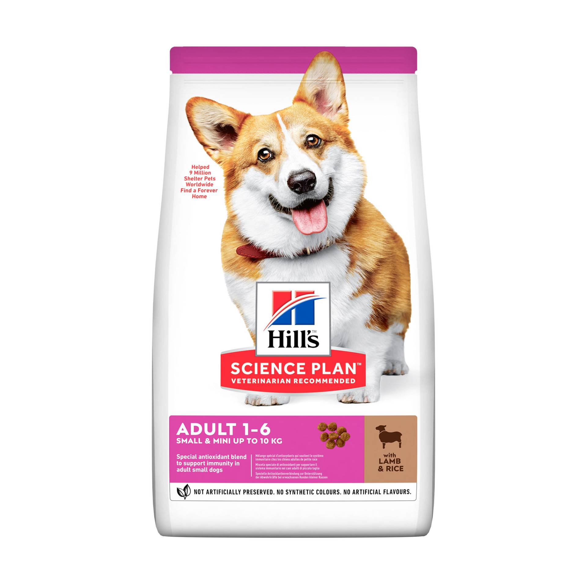 Hill's Science Plan Adult Small & Mini Hundefutter - Lamm & Reis - 1,5 kg von Hills