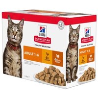 Hill's Science Plan Adult Truthahn und Huhn 24x85 g von Hills
