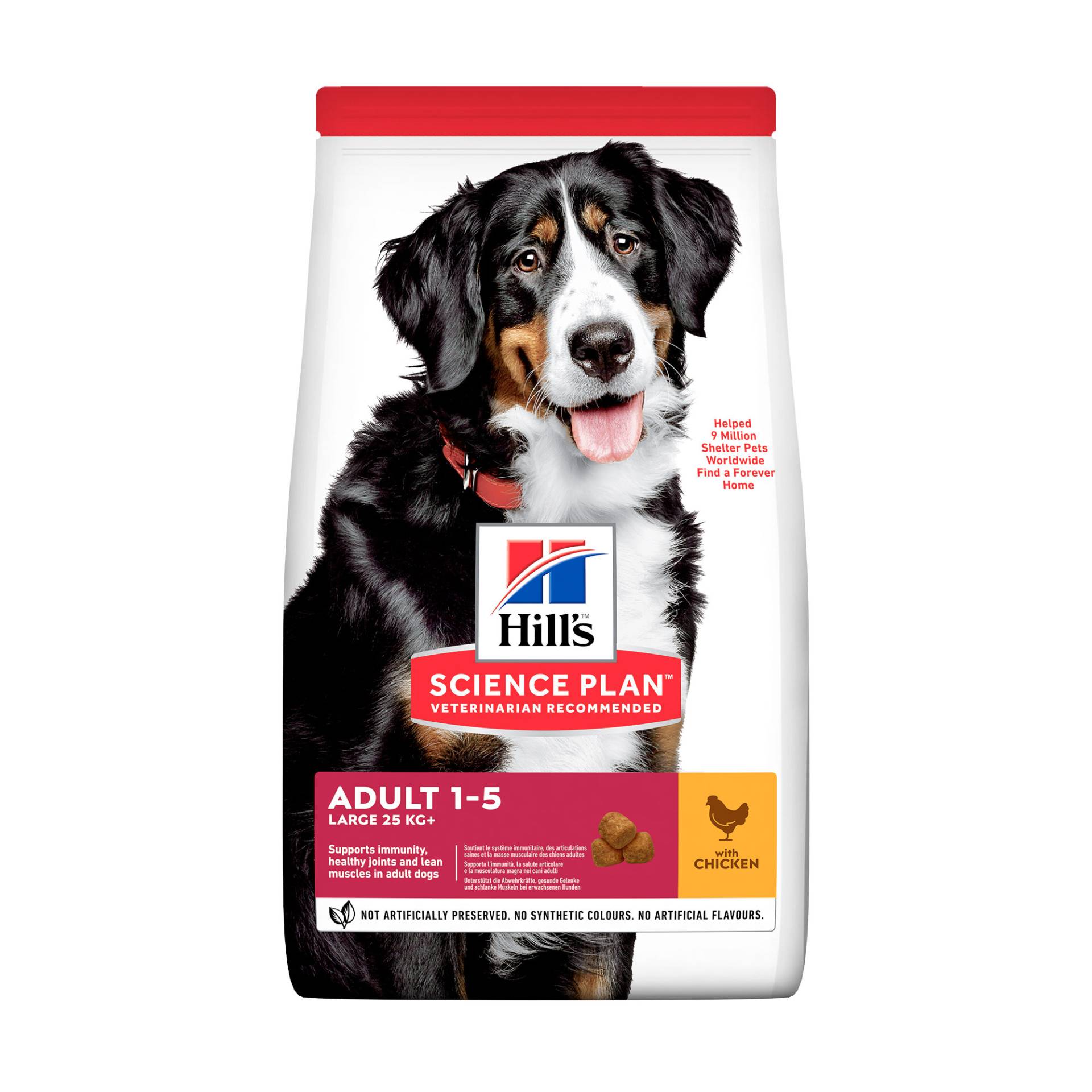 Hill's Science Plan Advanced Fitness Adult Large Breed Hundefutter - Huhn - 14 kg von Hills