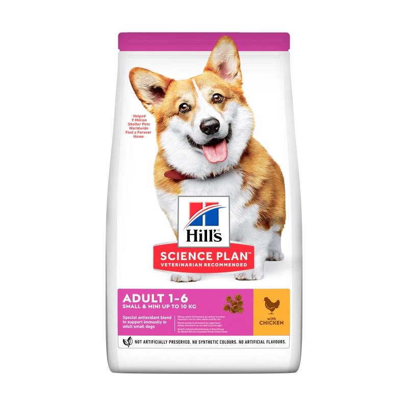 Hill's Science Plan Advanced Fitness Adult Small & Miniature Hundefutter - Huhn - 1,5 kg von Hills