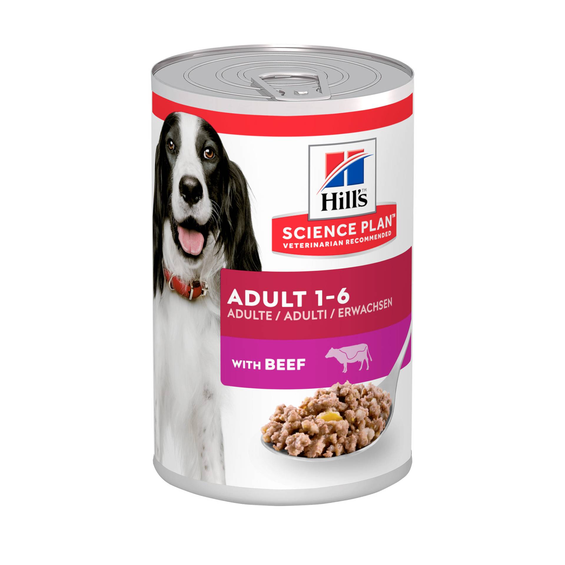 Hill's Science Plan Canine Adult - Beef - Dosen 12 x 370 g von Hills