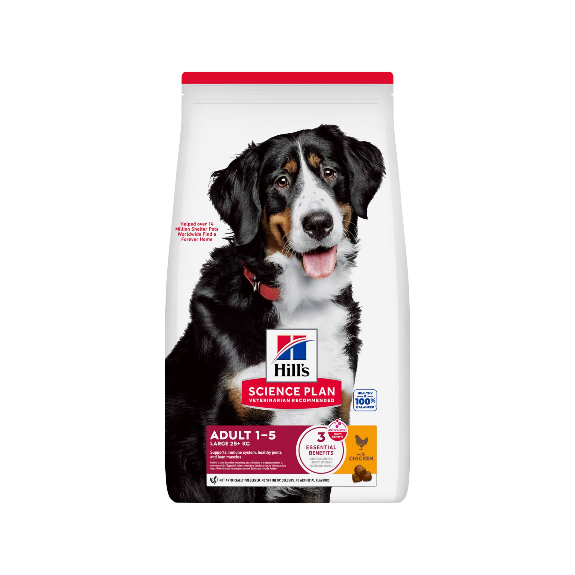 Hill's Science Plan - Canine Adult - Large Breed - Chicken 2,5 kg von Hills