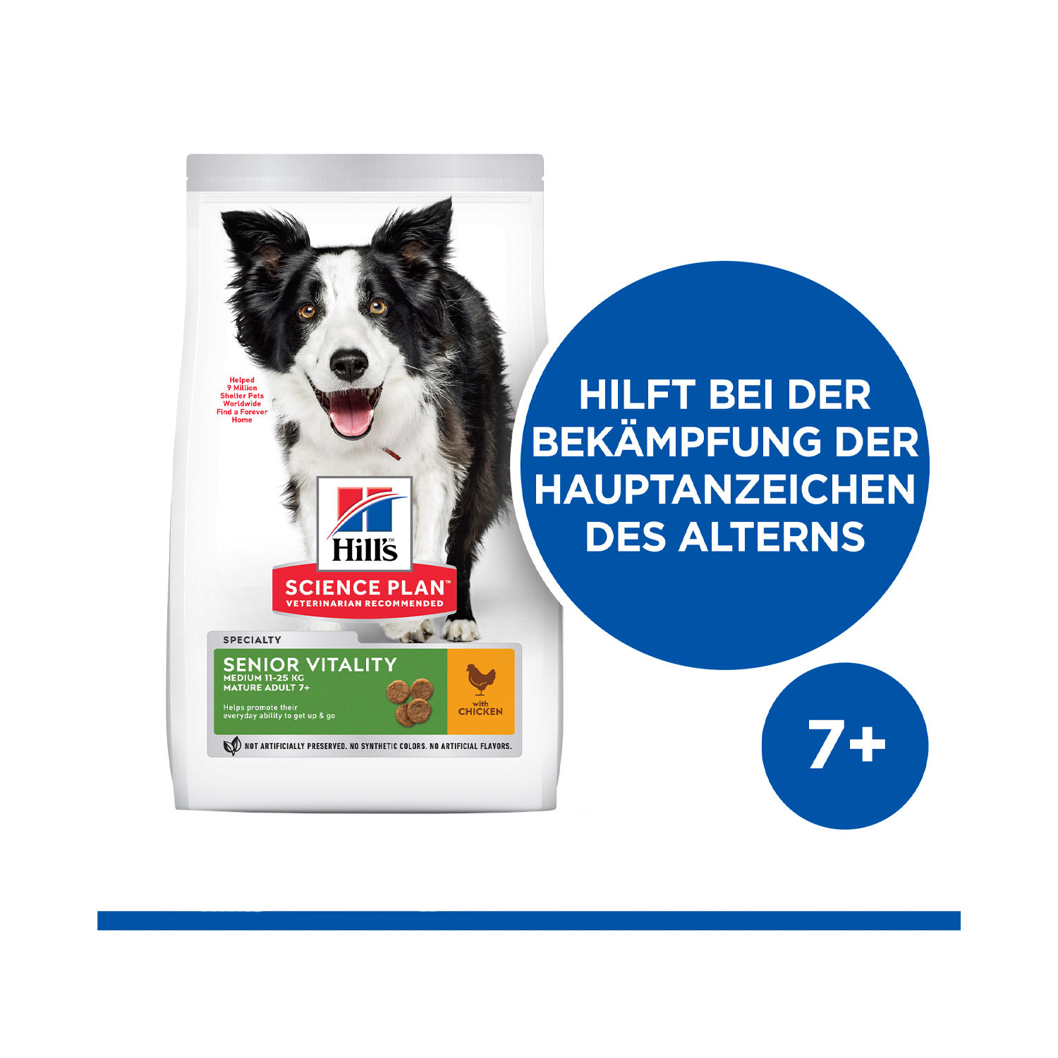 Hill's Science Plan - Canine - Senior Vitality - Large Breed 14 kg von Hills
