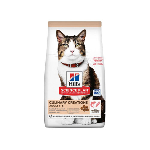 Hill's Science Plan - Feline Culinary Creations - Lachs & Karotte - 1,5 kg von Hills