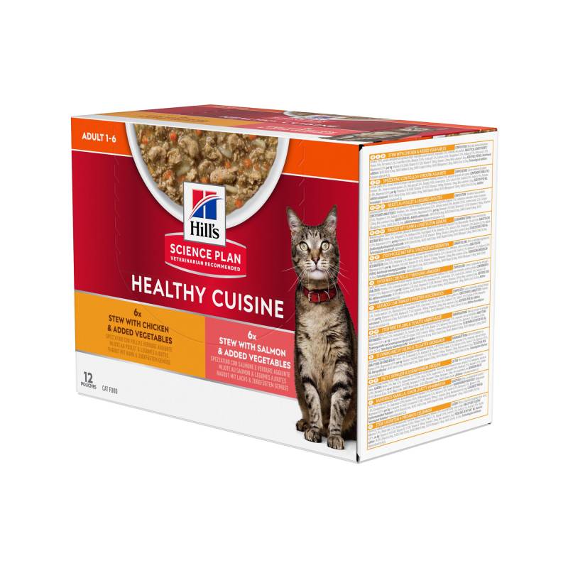 Hill's Science Plan Feline - Healthy Cuisine - Adult - 12 x 80 g von Hills