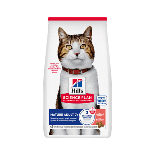 Hill's Science Plan - Feline Mature Adult - Lachs - 1,5 kg von Hills