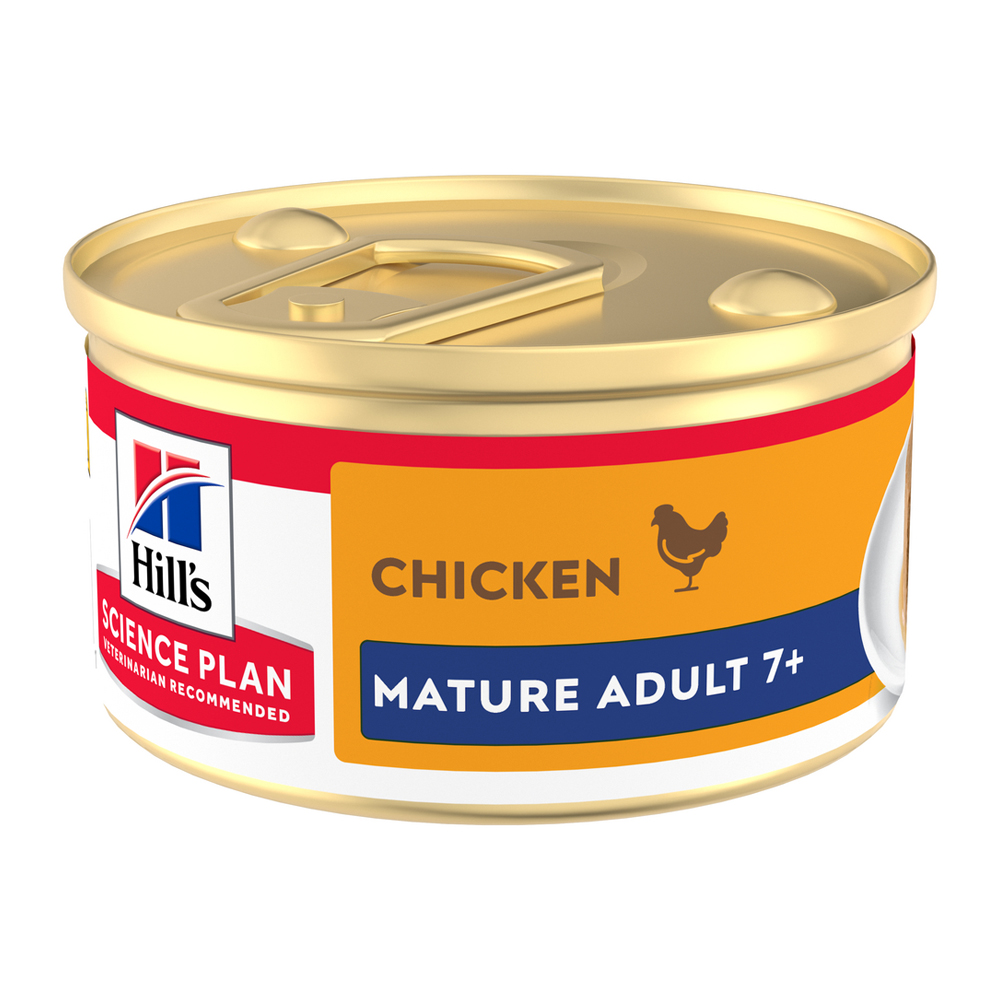 Hill's Science Plan Feline Mature Adult Premium Mousse - Huhn - 12 x 85 g Hill's Science Plan Feline Mature Adult Premium Mousse - Huhn - 12 x 85 g von Hills