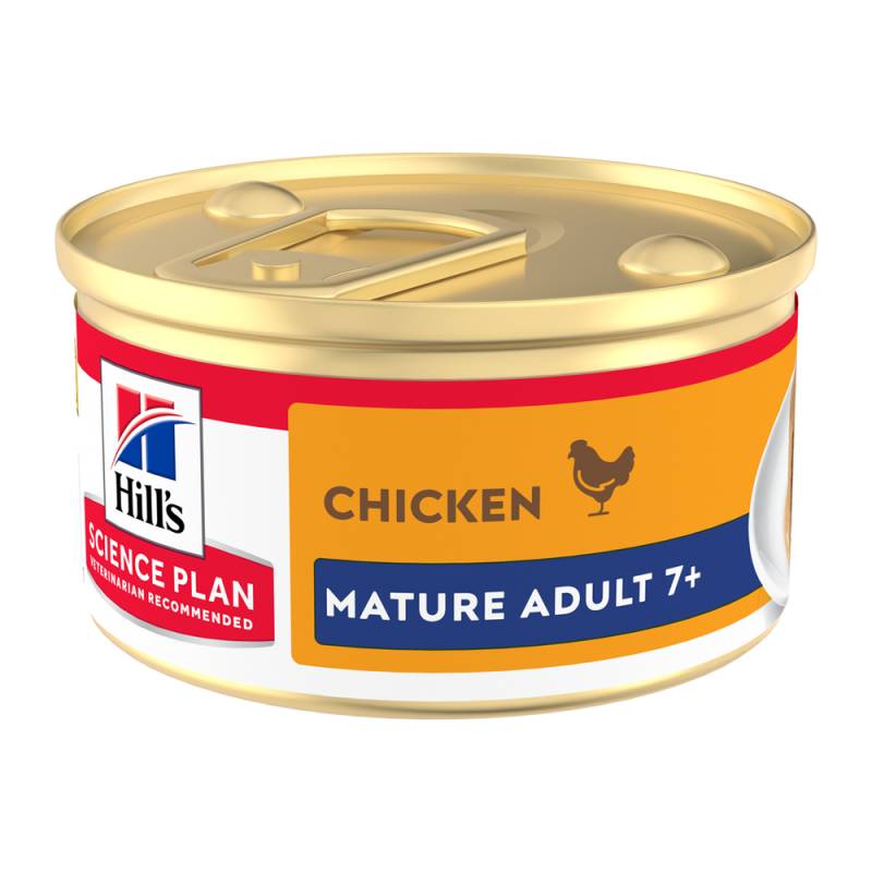 Hill's Science Plan Feline Mature Adult Premium Mousse - Huhn - 12 x 85 g Hill's Science Plan Feline Mature Adult Premium Mousse - Huhn - 12 x 85 g von Hills