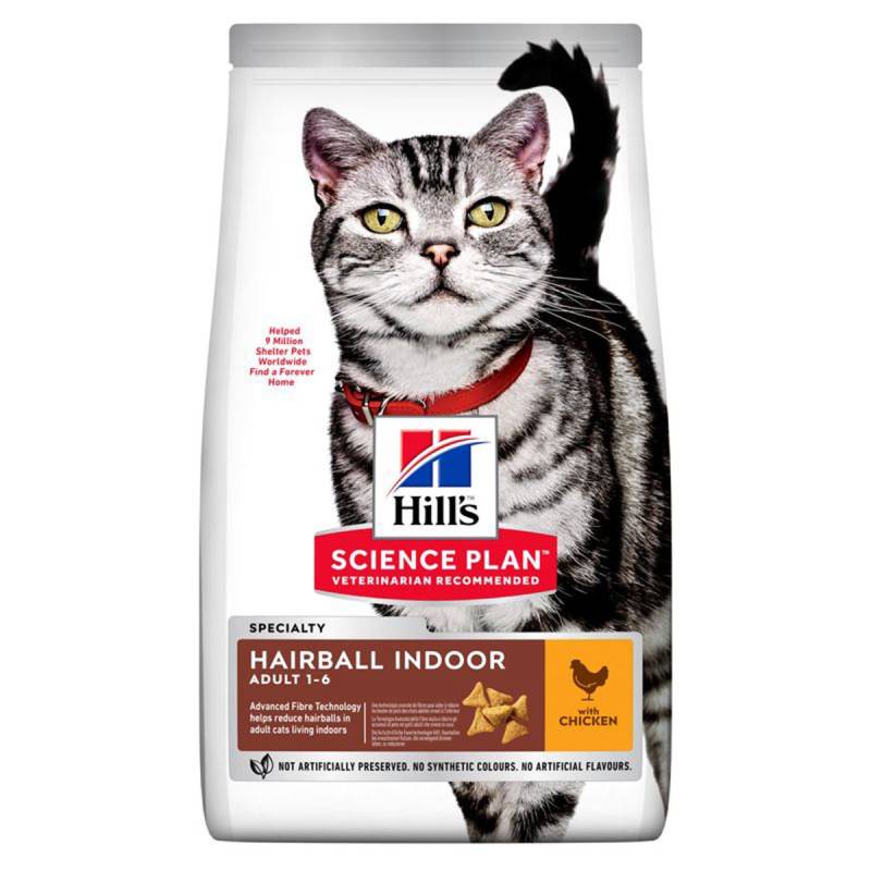 Hill's Science Plan Hairball Indoor Huhn 10kg von Hill's Science Plan
