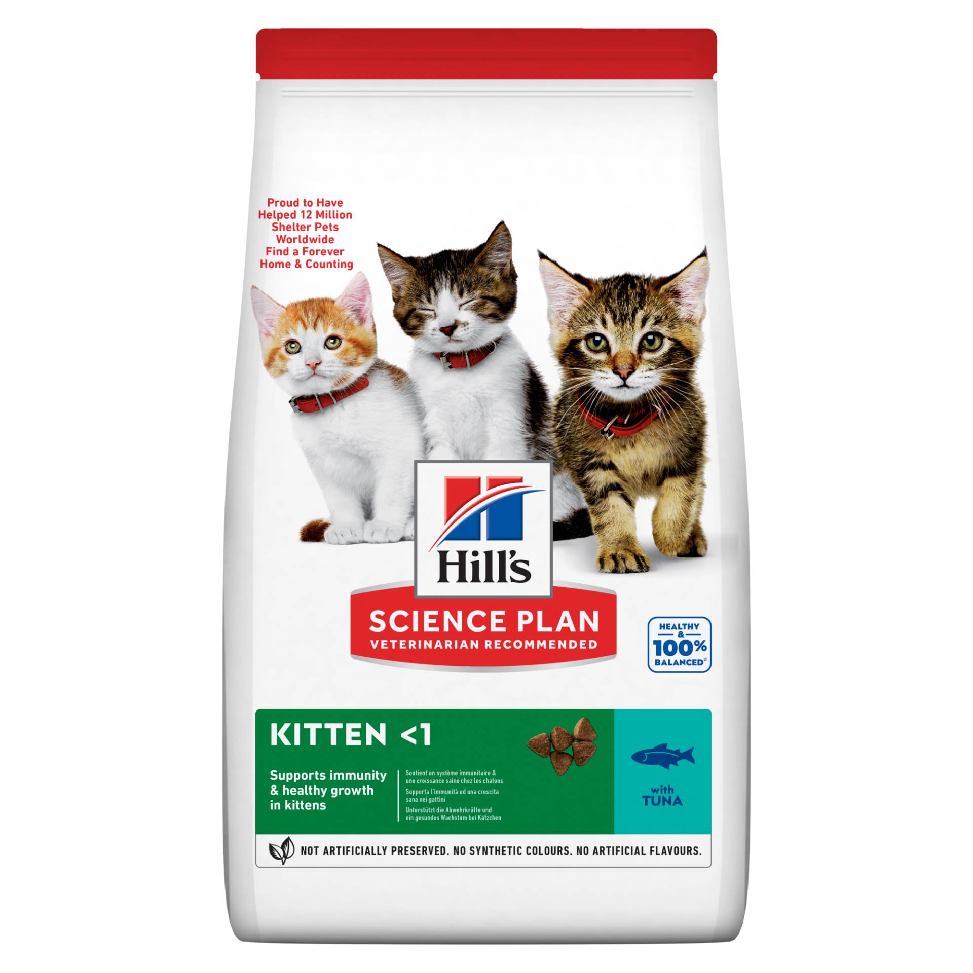 Hill's Science Plan Healthy Development Kittenfutter - Tuna - 1,5 kg Hill's Science Plan Healthy Development Kittenfutter - Tuna - 1,5 kg von Hills