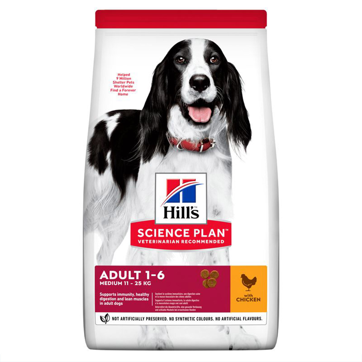 Hill's Science Plan Hund Medium Adult Huhn 14 kg von Hill's Science Plan