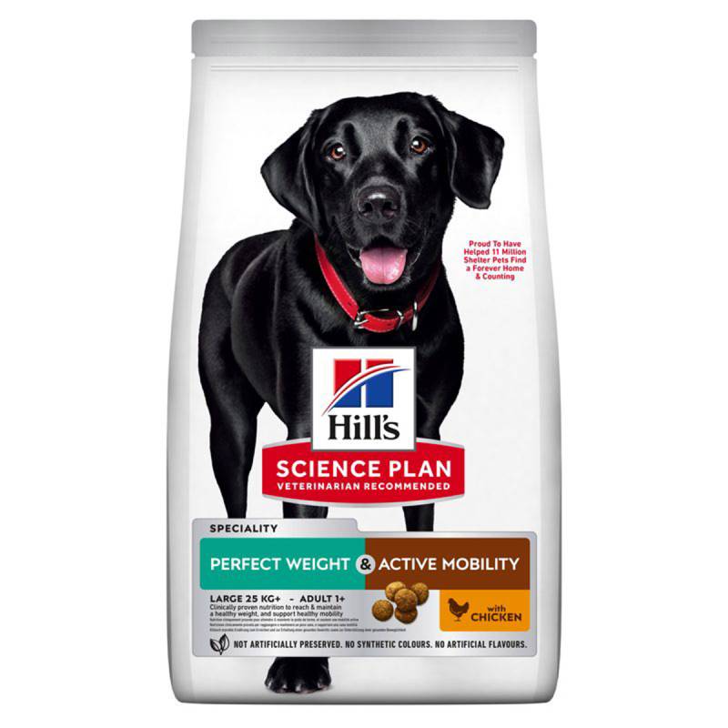 Hill's Science Plan Hund Perfect Weight + Active Mobility Large Breed Adult Huhn 12kg von Hill's Science Plan