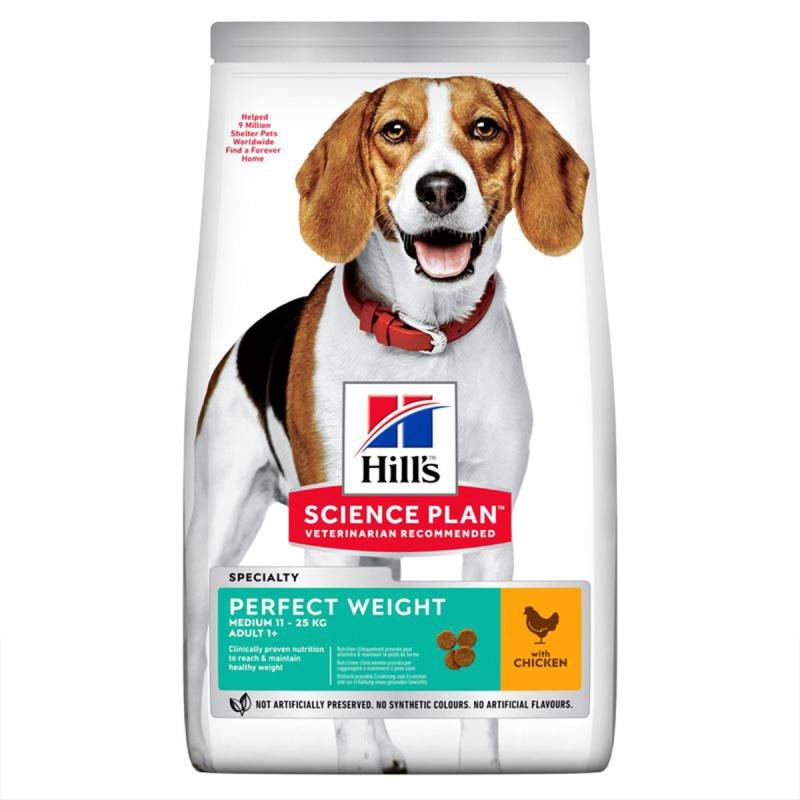 Hill's Science Plan Hund Perfect Weight Medium Adult Huhn 2kg von Hill's Science Plan