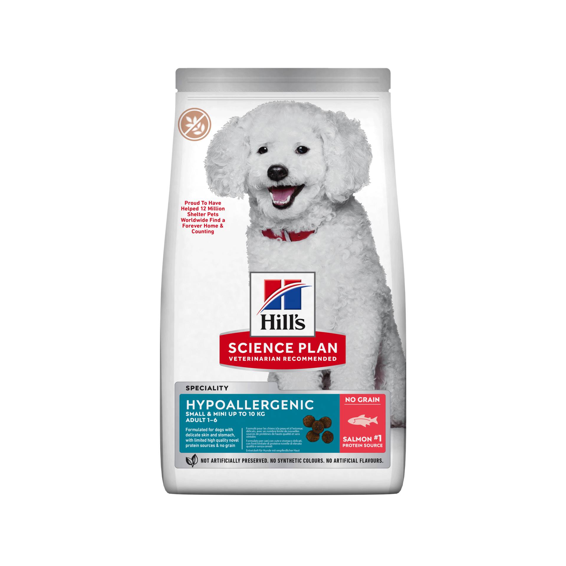 Hill's Science Plan Hypoallergenes Small & Mini Hundefutter Lachs - 1,5 kg von Hills