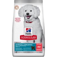 Hill's Science Plan Hypoallergenic Adult Small & Mini Lachs 2x1,5 kg von Hills