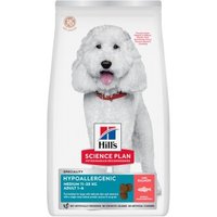 Hill's Science Plan Trockenfutter Hund Adult, Medium Breed, Hypoallergenic, mit Lachs 2x14 kg von Hills