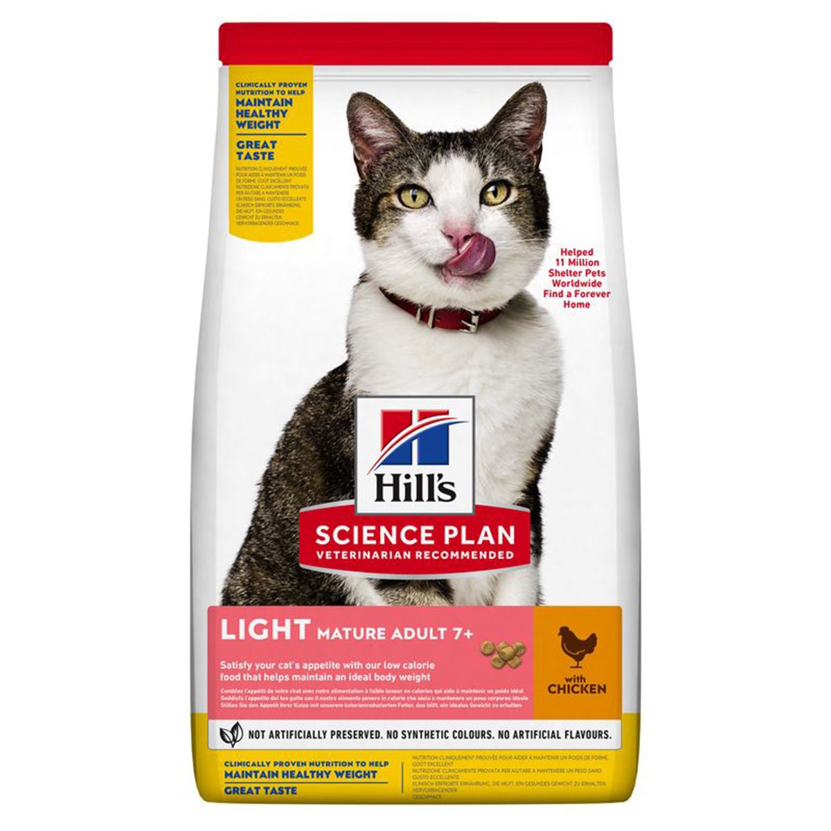 Hill's Science Plan Katze Light 7+ Huhn 1,5kg von Hill's Science Plan