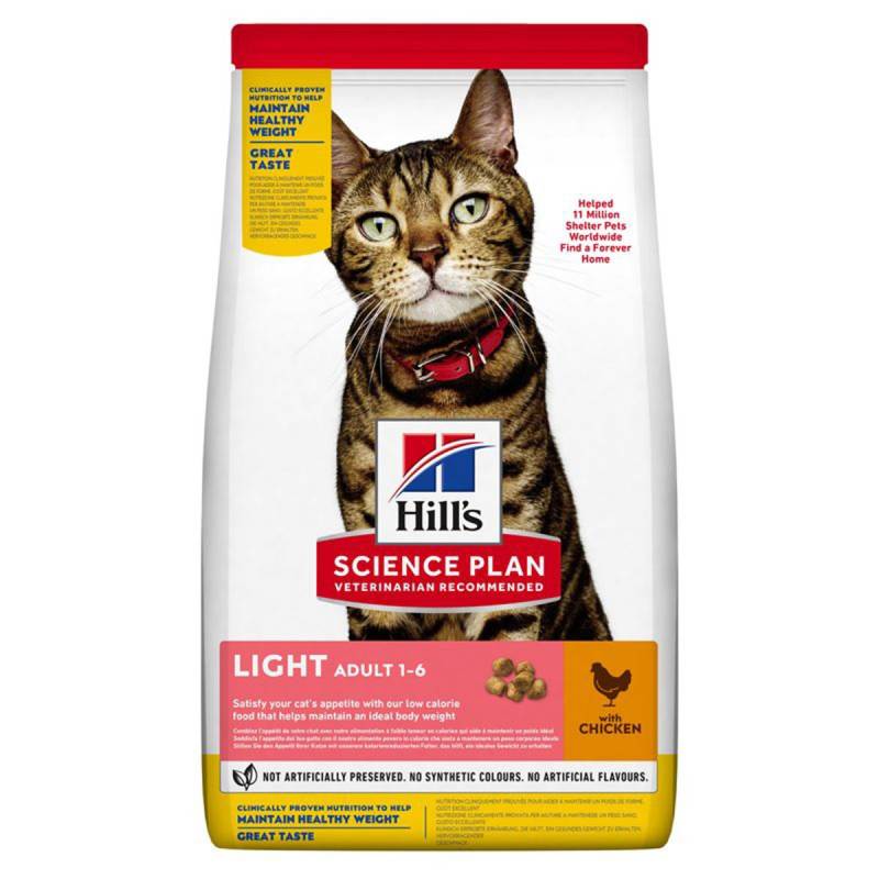 Hill's Science Plan Katze Light Adult Huhn 10kg von Hill's Science Plan