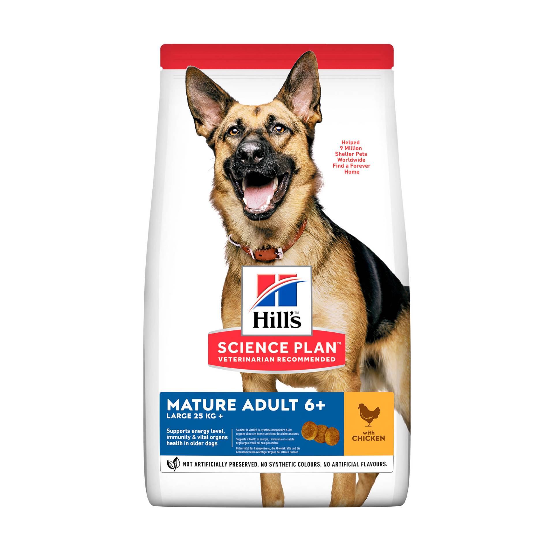 Hill's Science Plan Mature/Adult Active Longevity Large Breed Hundefutter - Huhn - 18 kg von Hills