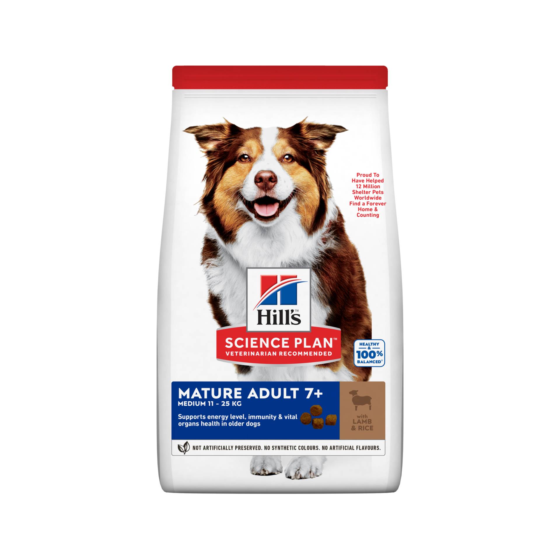 Hill's Science Plan Mature/Adult Active Longevity Medium Hundefutter - Lamm & Reis - 14 kg von Hills