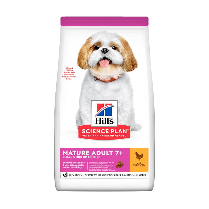 Hill's Science Plan Mature/Adult Small & Mini Hundefutter - Huhn - 6 kg von Hills