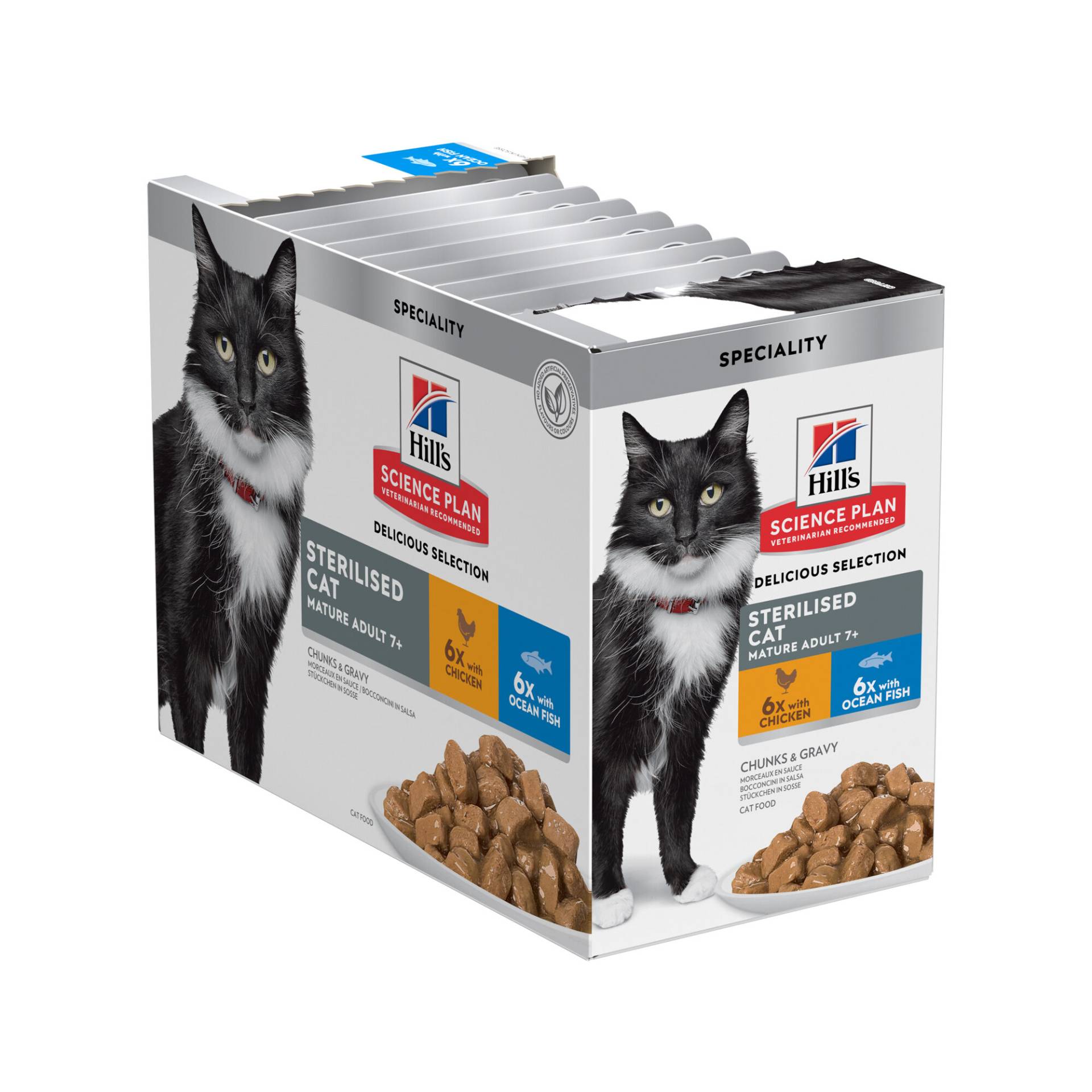 Hill's Science Plan Mature Sterilised - Favourite Selection - 12 x 85 g von Hills