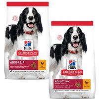 Hill's Science Plan Medium Adult 1-6 Huhn 2x14 kg von Hills