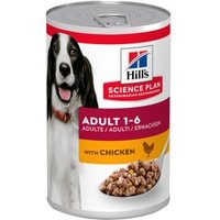 Hill's Science Plan Nassfutter Hund, Adult, mit Huhn 24x370 g Hill's Science Plan Nassfutter Hund, Adult, mit Huhn 24x370 g von Hills